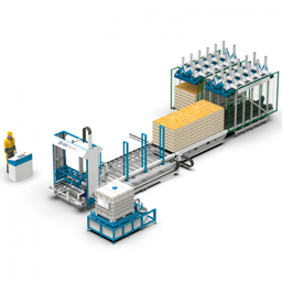 ASPL-10M LIGNE DE PRODUCTION AUTOMATIQUE DE PANNEAUX SANDWICH